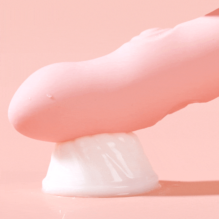 SVAKOM Pink G-Spot Tapping & Heating Rabbit Vibrator-4