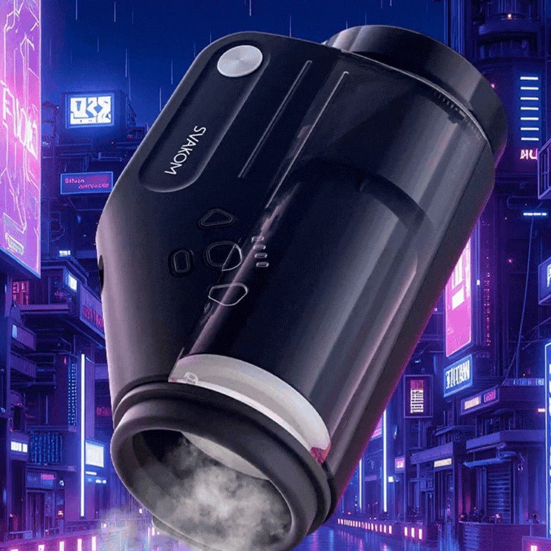 SVAKOM Shotty Rotating & Thrusting Male Masturbator App Controlled - Wet Master
