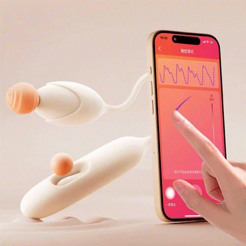 Clit Sucking & G-Spot Tapping Egg Vibrator App Controlled-1