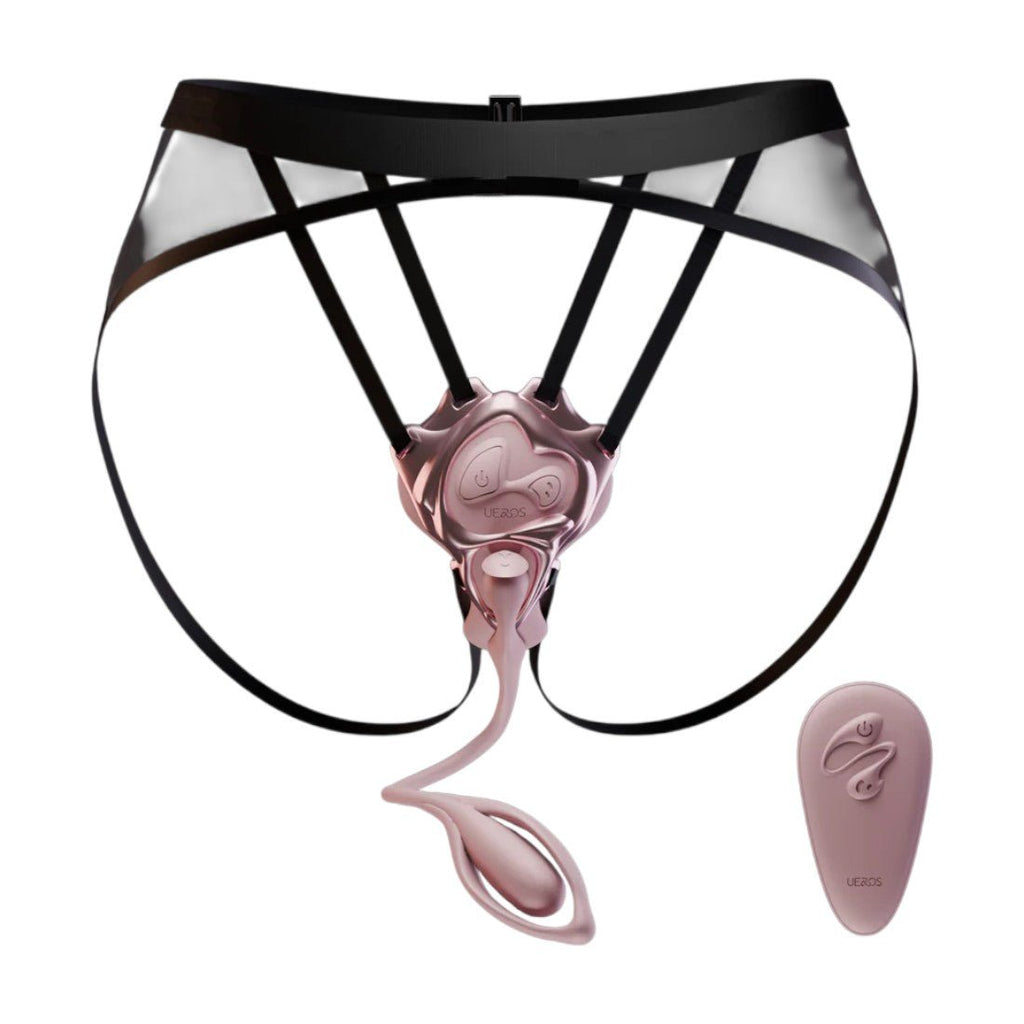 UEROS Jellyfish Wearable Egg Vibrator Remote Controlled - Wet Master