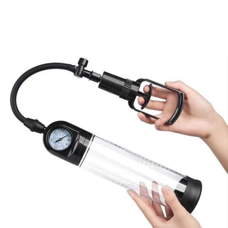 Upgraded Penis Pump Vacuum Extender with 3 Sleeves - Wet Master