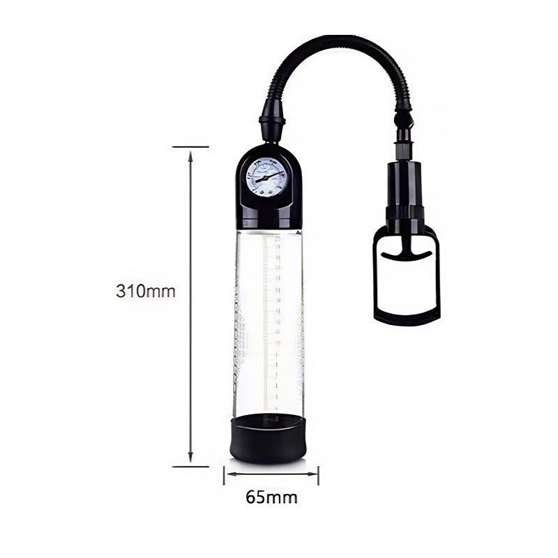 Upgraded Penis Pump Vacuum Extender with 3 Sleeves - Wet Master