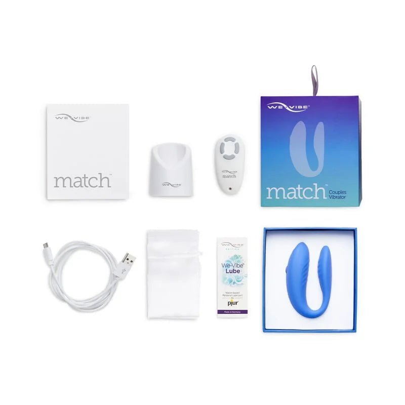 We-Vibe Match Wearable Clit & G-Spot Vibrator Remote Controlled - Wet Master