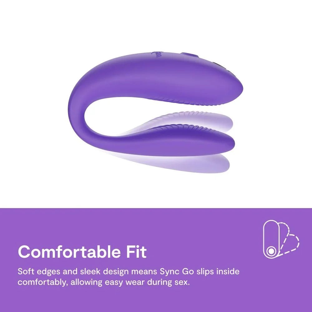 We-Vibe Sync Go Clit & G-Spot Wearable Vibrator App-Controlled - Wet Master