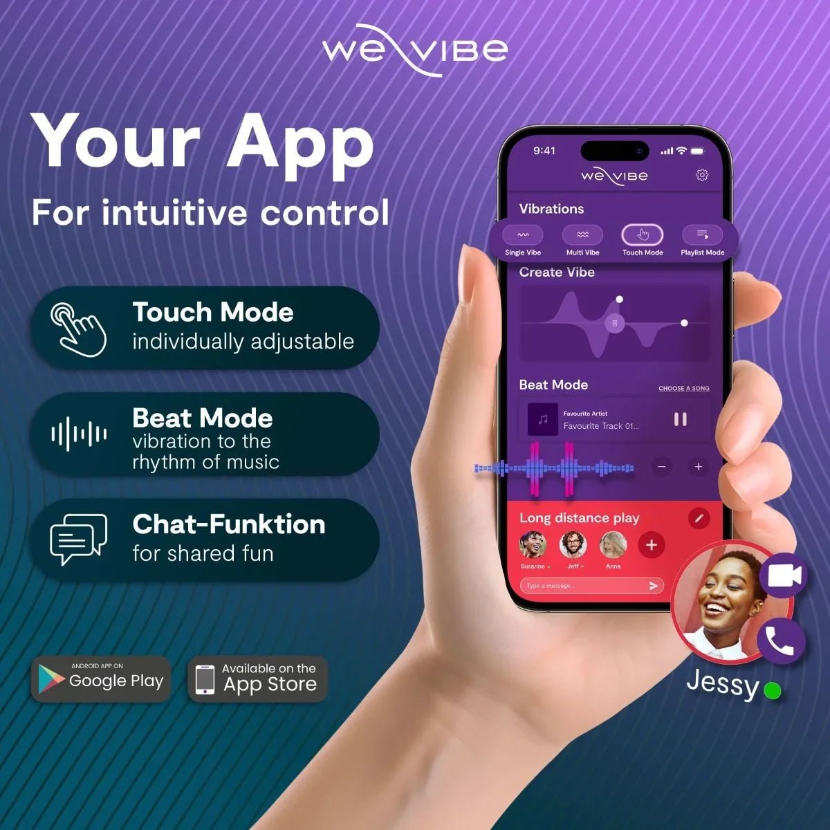 We-Vibe Sync O Clit Wearable Vibrator App & Remote Controlled - Wet Master