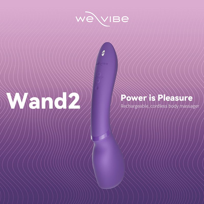 We-Vibe Wand 2 Wand Vibrator App-Controlled - Wet Master