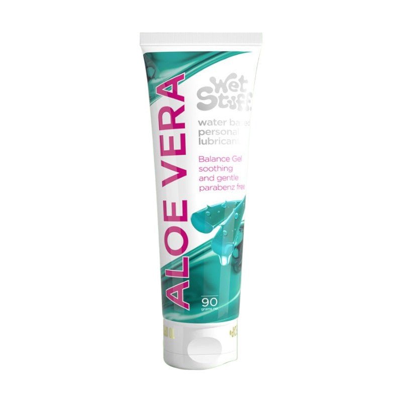 Wet Stuff Aloe Vera No-Rinse Water-Based Lubricant 90g - Wet Master