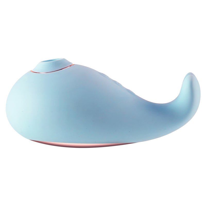 Whale Tongue-Licking & Sucking Clit Vibrating Egg - Wet Master