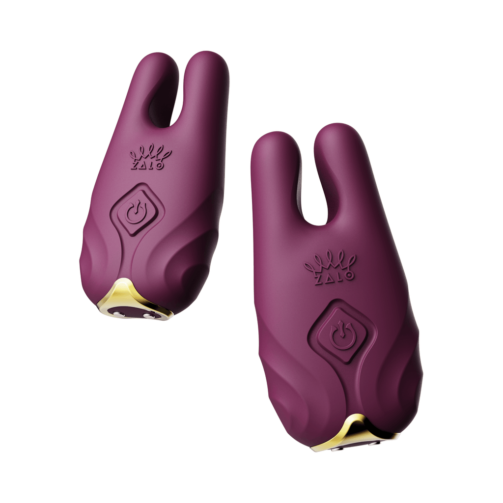 Wireless Vibrating Nipple Clamps — Precision Control, Refined Intensity - Wet Master