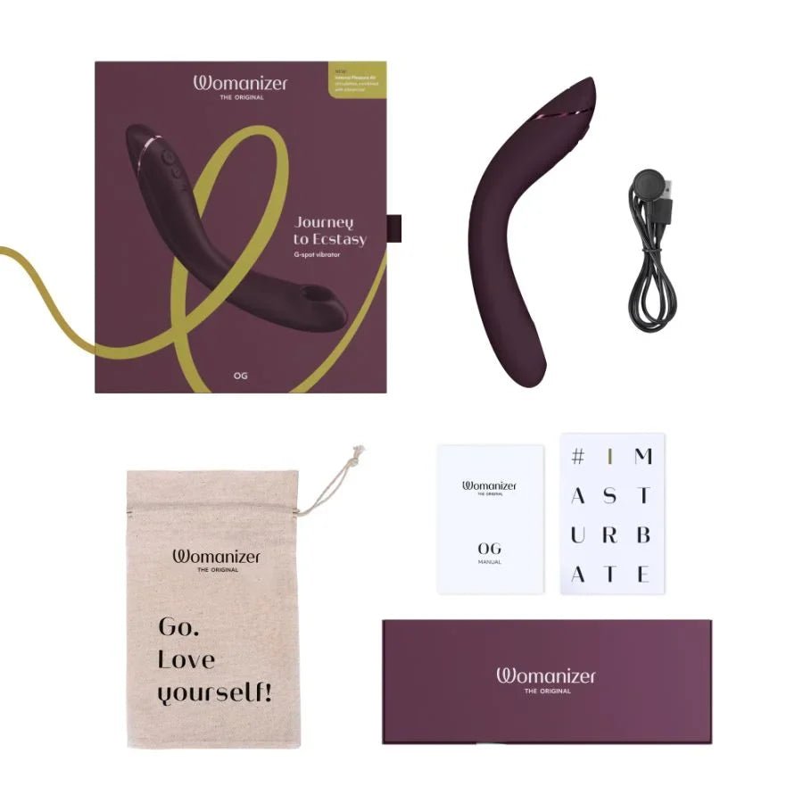 Womanizer OG Clitoral Sucking Vibrator - Wet Master