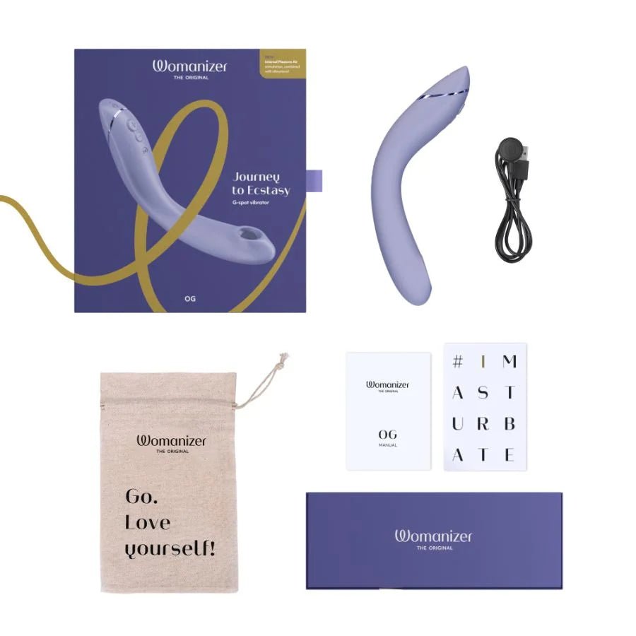 Womanizer OG Clitoral Sucking Vibrator - Wet Master