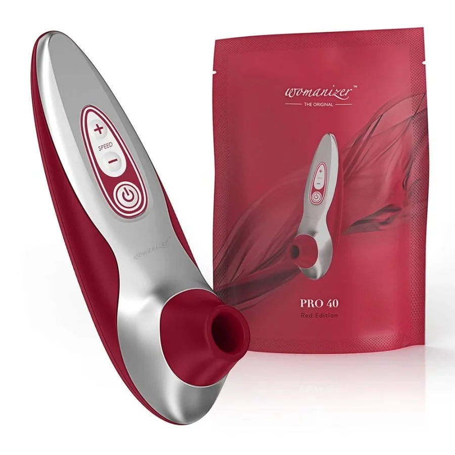 Womanizer Pro40 Clitoral Sucking Vibrator - Wet Master
