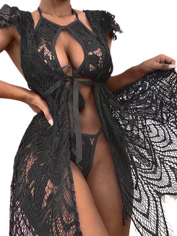 Wonderous Babydoll and G-String - S/M/L/XL - Wet Master