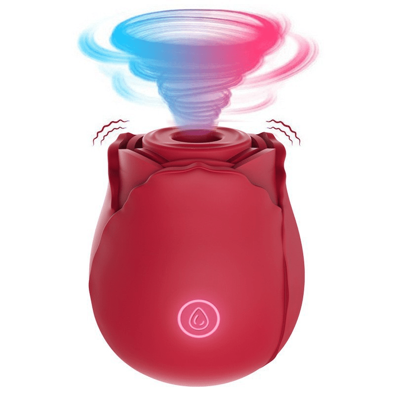YL Clit Sucking Rose Vibrator - Wet Master