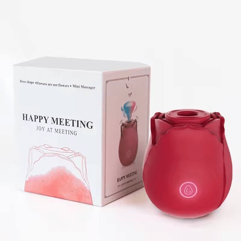 YL Clit Sucking Rose Vibrator - Wet Master