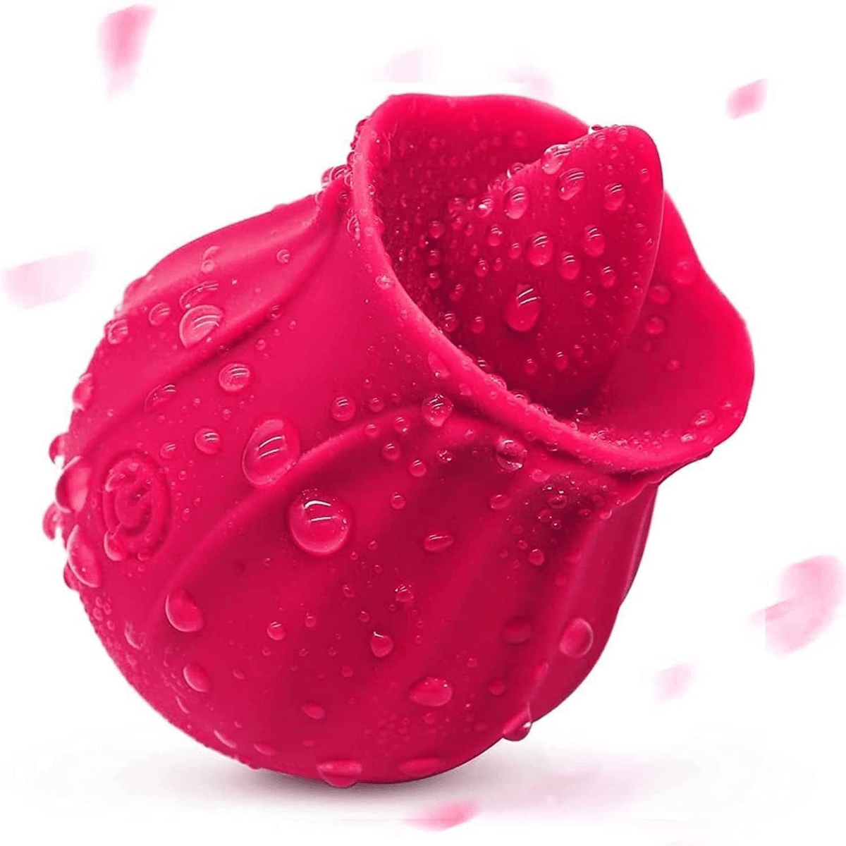 YW Clit Licking Rose Vibrator 10-Modes - Wet Master