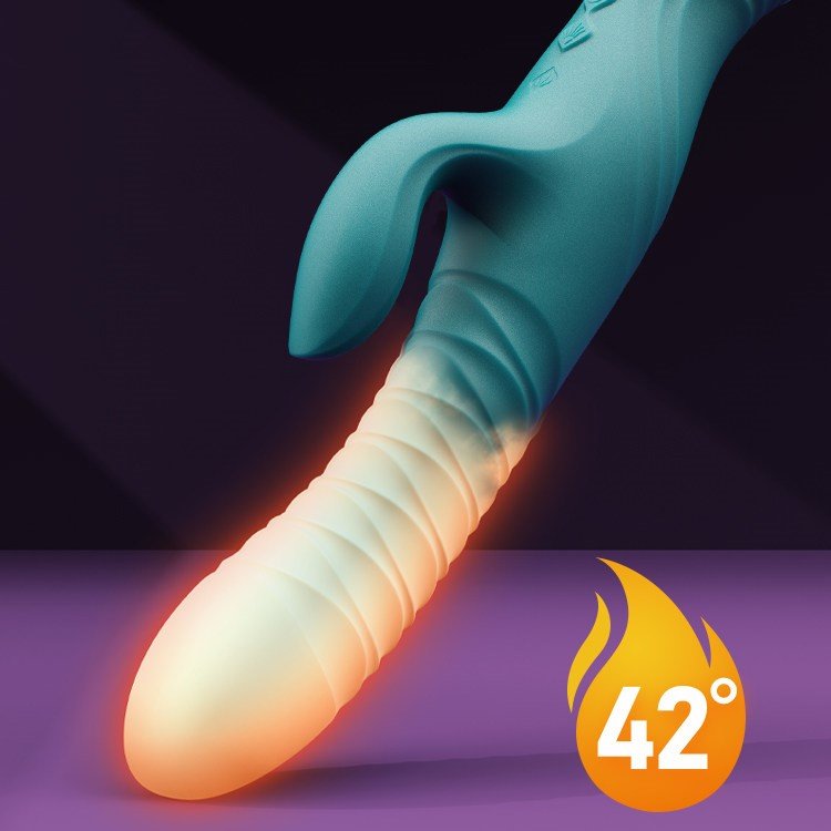ZALO Mose 2 Heating & Thrusting G-Spot Rabbit Vibrator - Wet Master