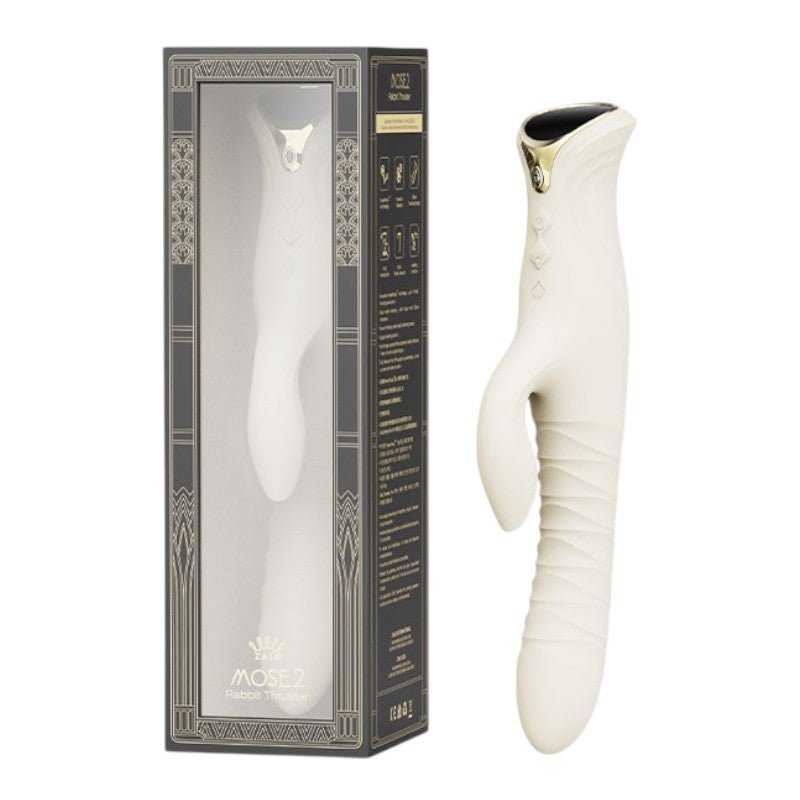 ZALO Mose 2 Heating & Thrusting G-Spot Rabbit Vibrator - Wet Master