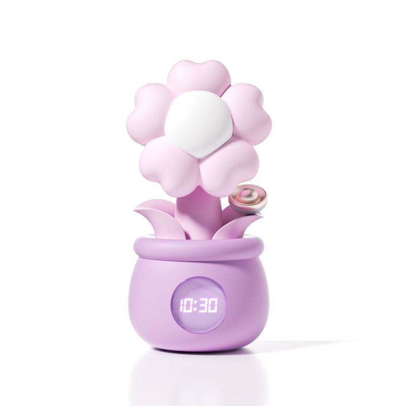 ZEMALIA Flower Clock Sucking & Thrusting Vibrator Set - Wet Master