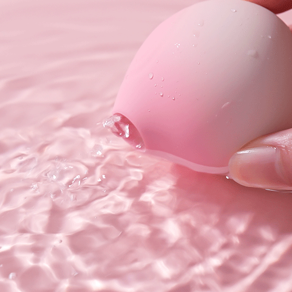 Vibromasseur à succion du clitoris ZEMALIA Peachy